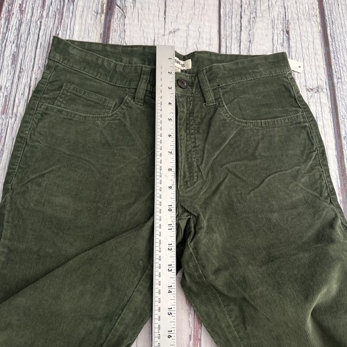 NEW Goodthreads Mens Slim Fit 5 Pocket Corduroy Olive Green Pants Size 30W x 29L - Picture 8 of 19