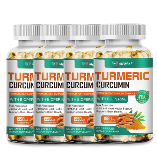 Turmeric Curcumin with Bioperine 1950mg High Absorption Triple Strength Capsules - Picture 12 of 12