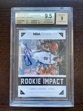 KAWHI LEONARD 2012-13 HOOPS ROOKIE IMPACT AUTOGRAPHS #12 SPURS -BGS 9.5 GEM MINT