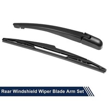 15" Automotive Rear Windshield Wiper Blade Arm Set for Citroen C3 2002-2010