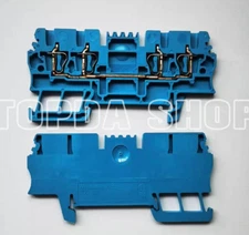 50PCS ZDU1.5/4AN BL spring straight type terminal block 1775600000