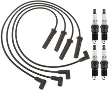 Professional Ignition Wire Set & 4 ACDelco .0...