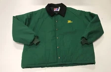Vintage Swingster Dekalb Snap Button Jacket - Green - Men's Size 2XL