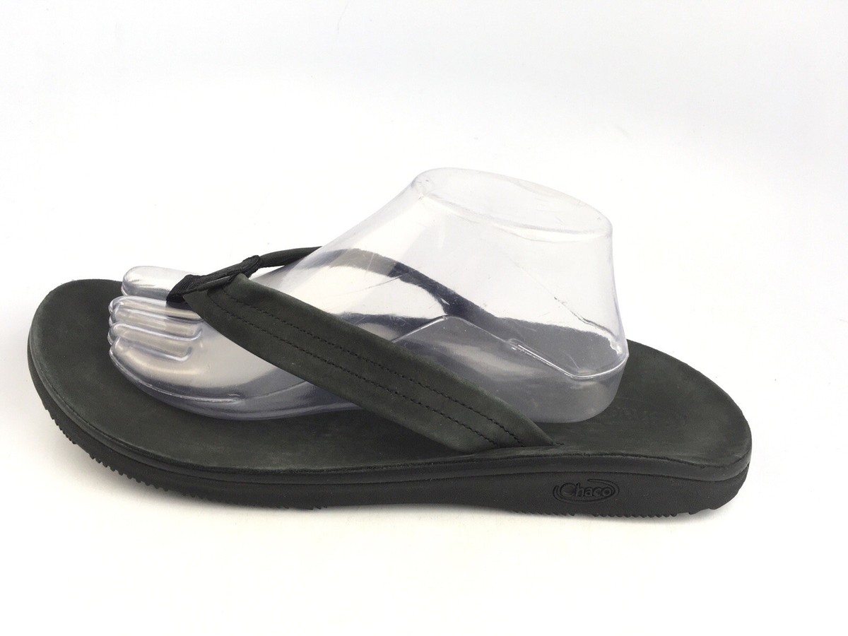 Chaco Black Flip Flops Mens Chaco Classic flip Black JCH108812 – R.E. Lee Shoe Co main image 2