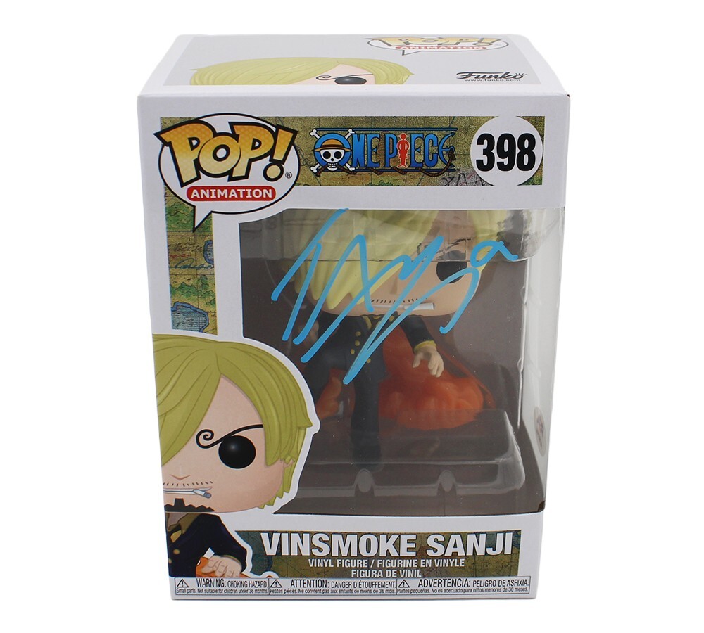 Taz Skyler Signed One Piece Vinsmoke Sanji #398 Funko Pop! | eBay