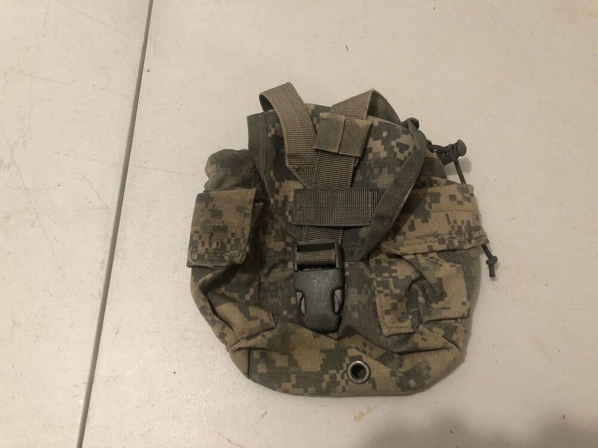 1QT Canteen with ACU Pouch - Genuine USGI Military Canteen 1 Quart UCP Cover
