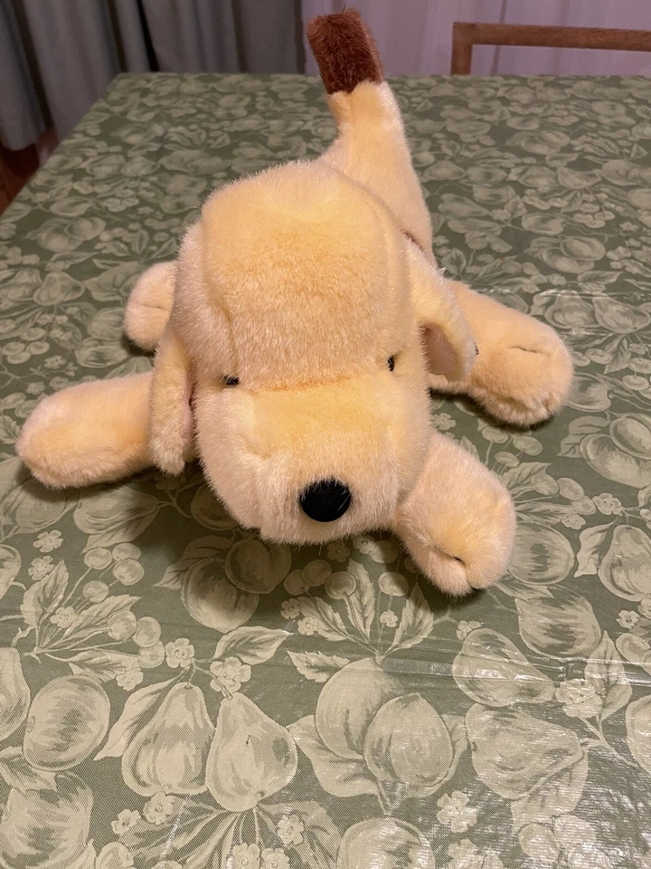 Peluche Spot nuevo sin etiquetas, 13 1/2" amarillo claro y marrón Foto 2 de 3