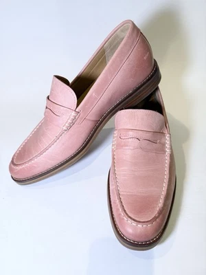 Pink Leather Upper Loafer Casual Shoes for Men for sale | eBay display picture 3