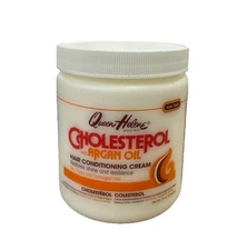 Queen Helene - Cholesterol Argan Oil Hair Conditioning Cream - 15 oz