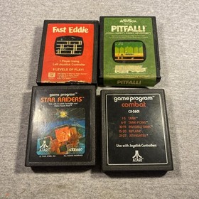 Atari 2600 Console Bundle with 2 Controllers and 15 Games Selling AS-IS UNTESTED