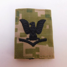 US Navy USN NWU Type III AOR2 PO3 E4 Digital Woodland Parka Tab Jacket