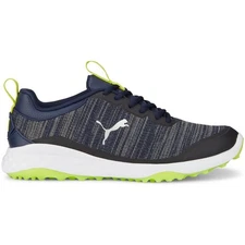 NEW Men's Puma Fusion Pro Golf Shoes - Peacoat/Silver/Lime - Pick Size & Width!