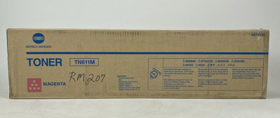 Konica Minolta A070330 (TN611M) Magenta Toner Cartridge Bizhub C451 C550 C650