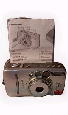 Canon Prima Zoom 90U 35mm Point & Shoot Film Camera 38-90mm Zoom Lens