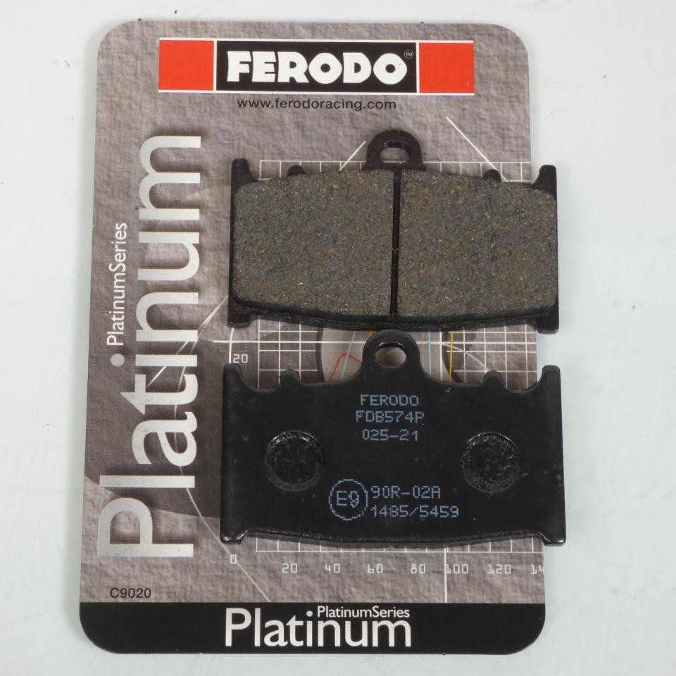 Plaquette de frein Ferodo avant endurance pour Kawasaki VN 2000 2004