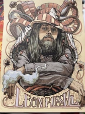 2018 Leon Russell - A Song For You 50th Anniversary Poster by Dave Kloc. 125/150