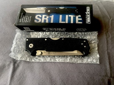 Cold Steel SR1 Lite 8Cr14MoV Triad-Lock 4'' Folding Knife Tanto