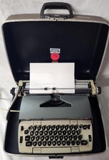 Smith Corona Electra 120 Electric Typewriter w/ Case Tested & Working! thumbnail