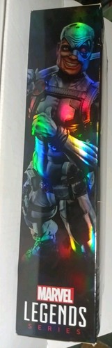 Marvel Legends Deadpool X-Force Traje Gris 12 Pulgadas Figura Hasbro Nueva Caja Abierta - Imagen 12 de 12