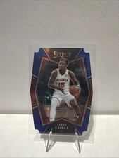 2021-22 Panini Select Clint Capela Blue Die Cut 198/249 Atlanta Hawks  No.166
