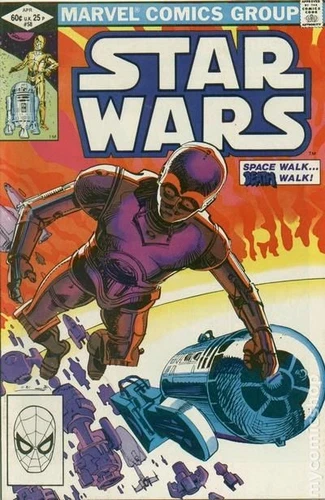 Star Wars #58D Direct Variant FN+ 6.5 1982 Stock Image