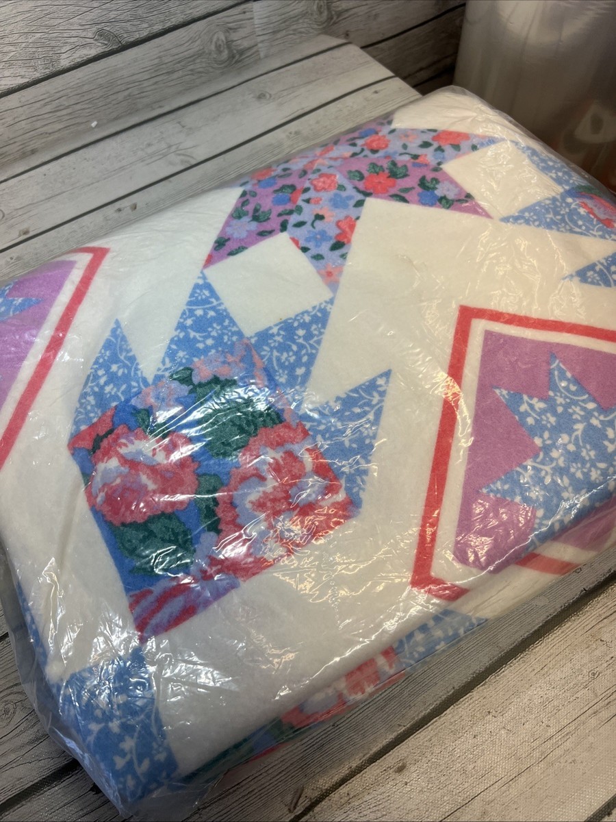 Couverture Beacon Twin Vintage Bleu Sarcelle 72x84 - Fabriquée Aux USA
