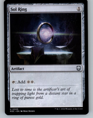 Sol Ring Commander: Modern Horizons 3 Regular #305