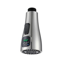Kitchen Faucet Head , Temperature Display Kitchen Spray Head, Pull Down Pull ...