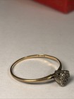 10k Solid Gold Diamond Ring Weighs 0.86 Grams Size 8 — photo 6