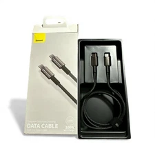 Baseus USB C Cable, 100W PD 5A QC 4.0 Fast Charging USBC to USBC Cable