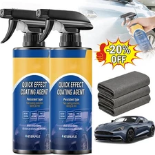 Ceramic Car Coating Spray Quick Wax Polish Shine & Paint Protection 2025 