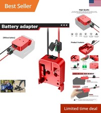 18V Adapter for Milwaukee M18 Battery, for Power Wheels Battery Conversion Kit w