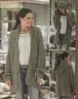 WEEKEND CASUAL HOODED SWEATER 5 SIZES WOMEN'S CROCHET PATTERN INSTRUCTIONS