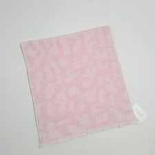 FURLA Wool Cashmere Muffler Pink Knit Unused