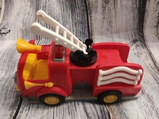 Disney Mickey Mouse Fire Engine Truck Toy Lights Sound Tested Works