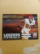 2011 Donruss Elite Legends Of The Fall /999 Dwayne Bowe #7 Chiefs