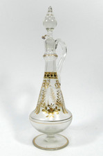 Karaffe mit Goldmalerei ca. 1880 AL-27