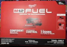 Milwaukee 2585-20 M12 FUEL 6" Random Orbital Sander - 3/16" - Tool Only