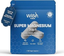 Magnesium Glycinate 7 in 1-2400mg Magnesium Supplements to Support Stress Relief 0.77 per thousand milligrams