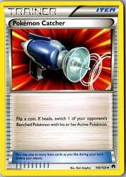 Pokemon Catcher 105/122 XY - BREAKpoint Uncommon Trainer