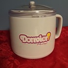 Donvier Premier Ice Cream Frozen Dessert Maker White 1-Quart Hand Crank