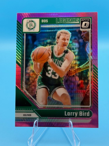 2024-25 Panini Optic Larry Bird Pink Prizm #243