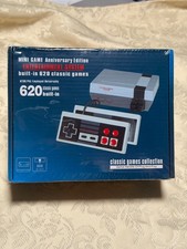 Mini Game Anniversary Edition Console 620 Built-In Games 2 Controllers