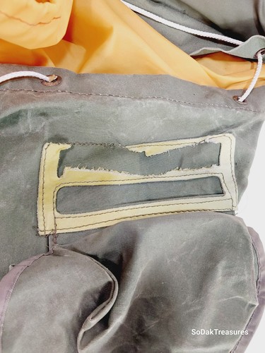 Zaino da trekking vintage Fjallraven telaio esterno GRANDE 32" borsa tela verde - Foto 5 di 9