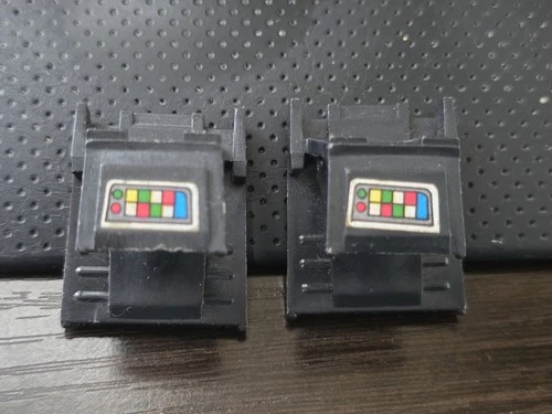 Vintage ORIG Star Wars Imperial Troop Transport Part Lot - 2 Prisoner Restraints