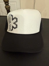 New SPT Truckers Snapback Hat White/Black