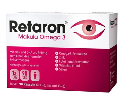RETARON Makula Omega-3 Kapseln 90 St PZN19642876