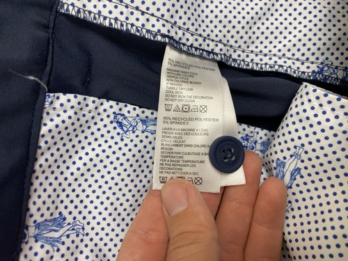 Tommy Bahama Pants Mens 40x34 Blue Stretch Performance Travel Golf Casual Tech - Picture 6 of 8
