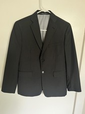 Michael Kors - Youth Gray stripped Blazer- 14 Husky