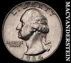 1964-D Washington Quarter- Silver- Scarce Better Date No Reserve #J3133